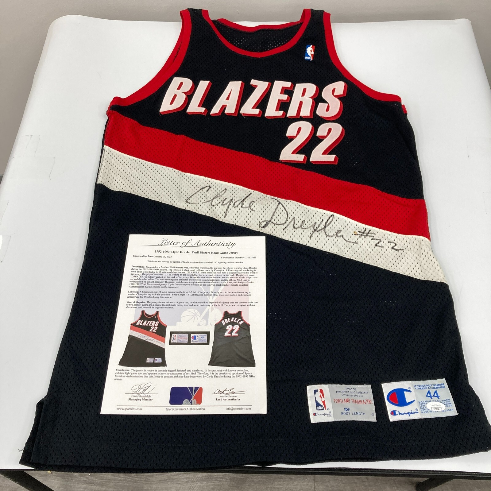 1992 Clyde drexler ヴィンテージポスター 22x34in 1992 Clyde drexler ヴィンテージポスター 22x34in Clyde