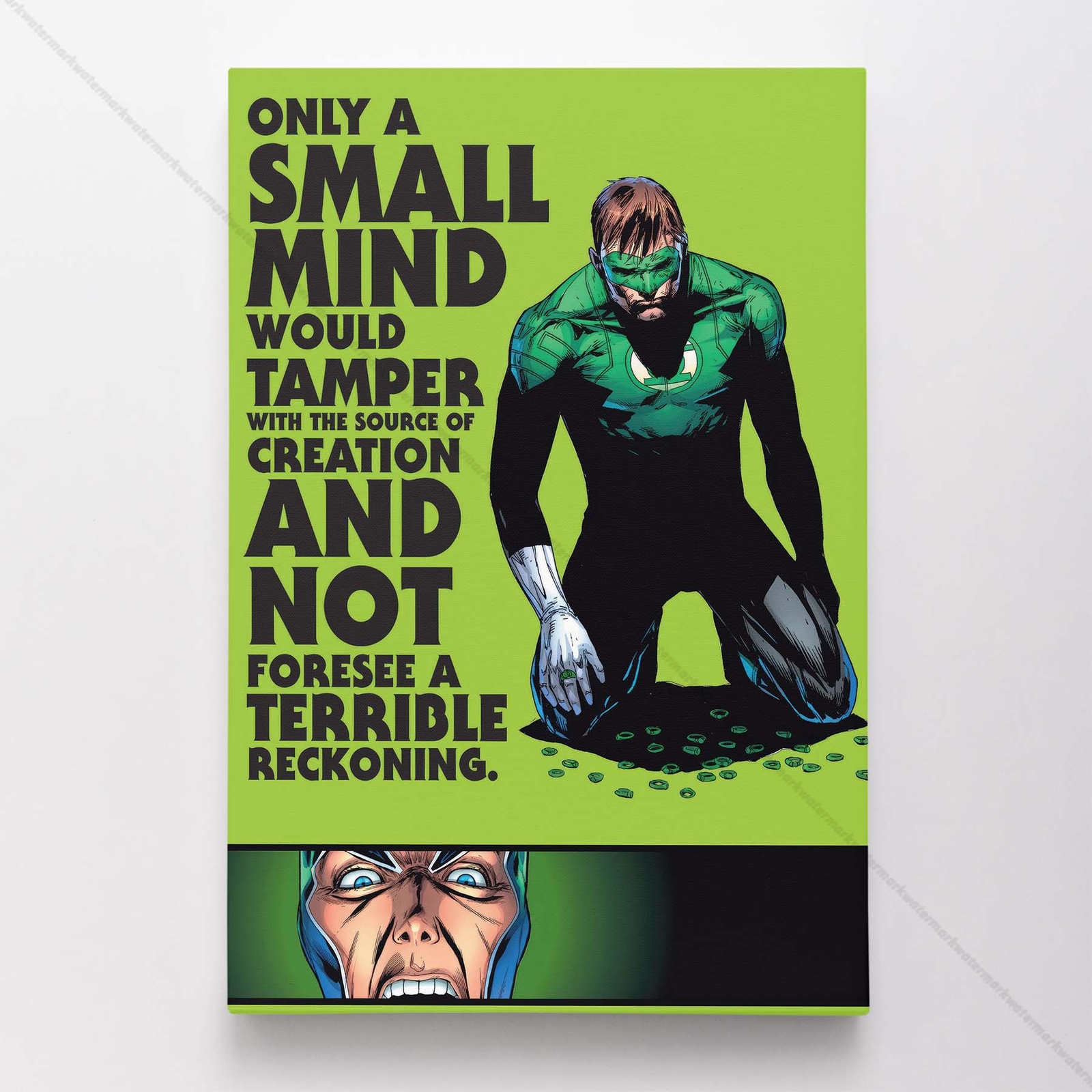 Green Latern Poster Canvas DC Comic Book Cover Art Print #60915