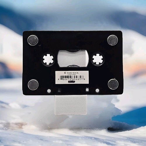 Hard Rock Atlantic City Music Cassette Tape Bottle Opener Magnet