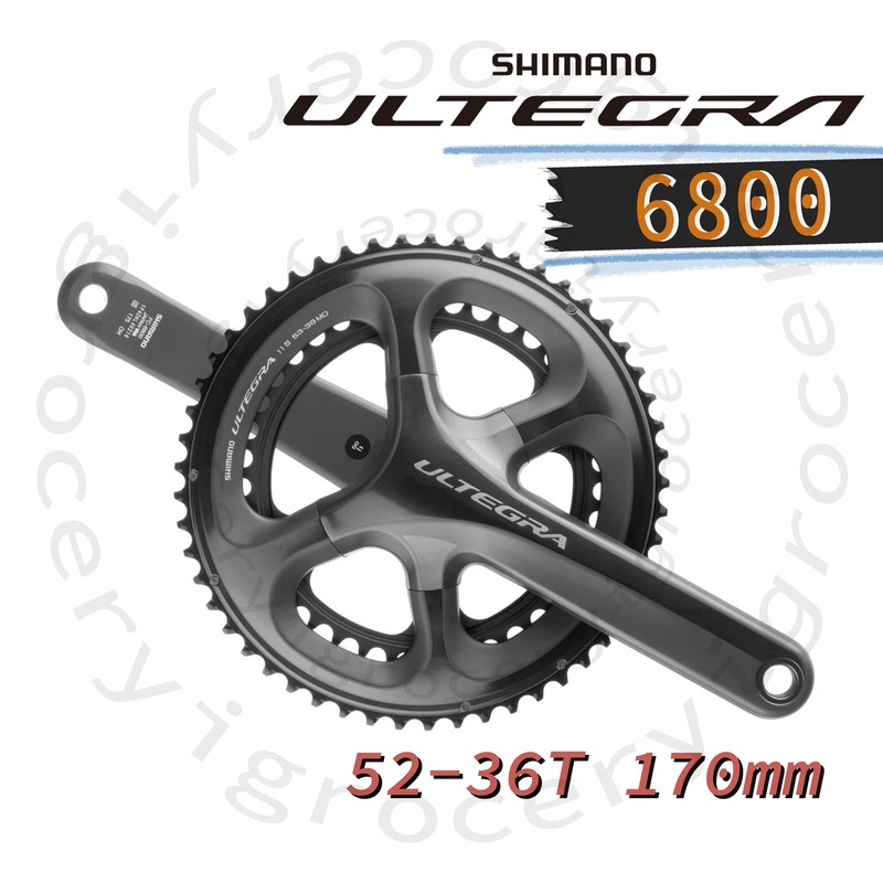 NEW Shimano Ultegra FC-6800 52-36T 170mm Crankset BCD110 11spd