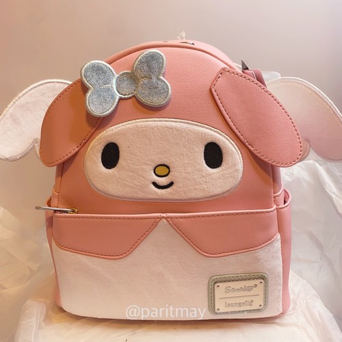 ☆Loungefly☆Sanrio Exclusive My Melody Plush Cosplay Sanrio Exclusive My Melody Plush Cosplay Mini Backpack
