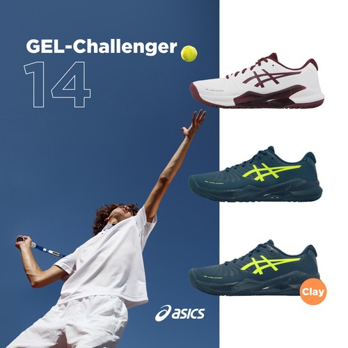 Мужская универсальная теннисная спортивная обувь Asics GEL-Challenger 14, выбор 1