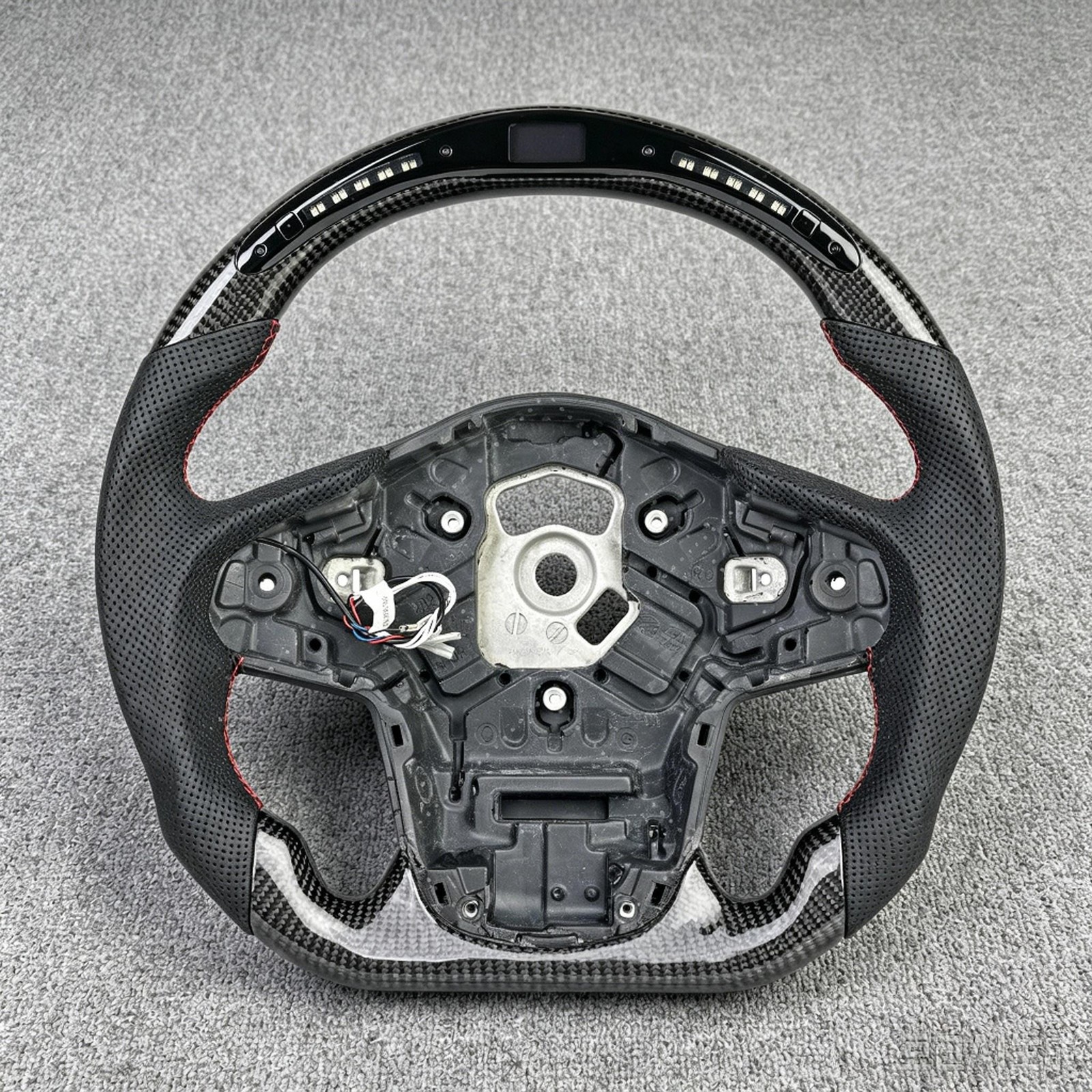 Vibrant Illuminated LED Steering Wheel Fits Toyota Supra GR 2020‑2025