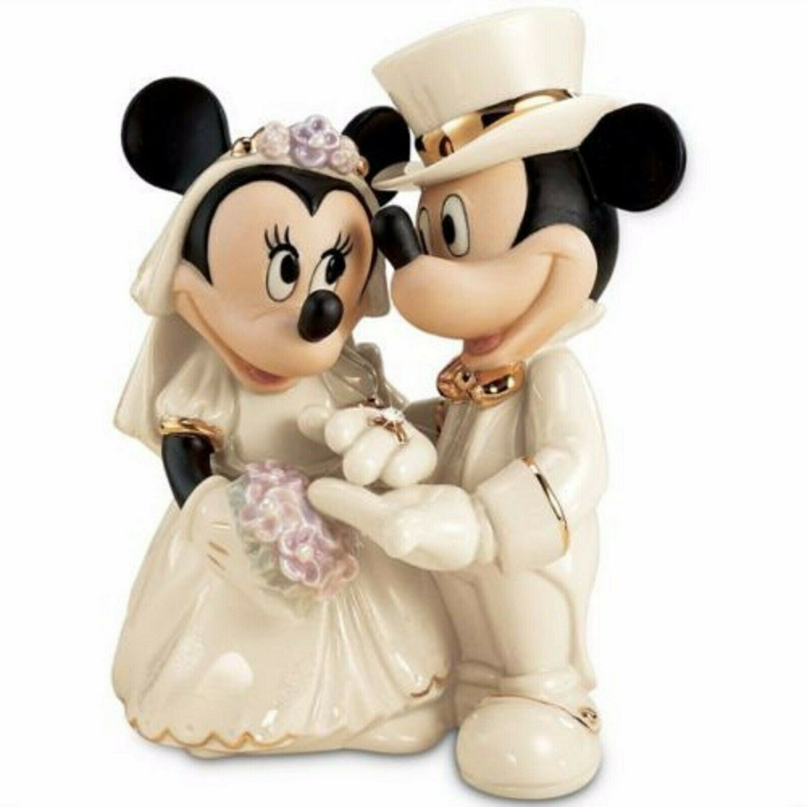 Lenox Disney Minnie's Dream Wedding Cake Topper Figurine