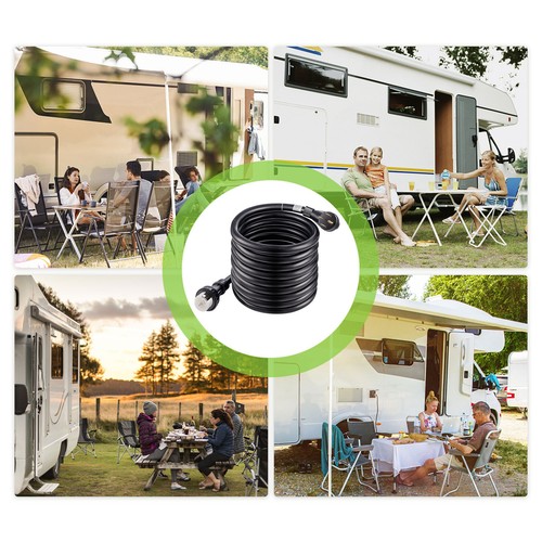 50 Amp 25FT Generator Cord and Waterproof Power Inlet Box Combo Kit ETL Listed