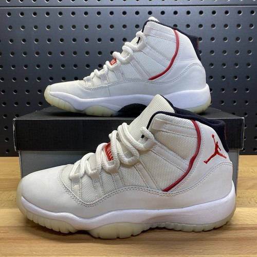 jordan 11 cream and red
