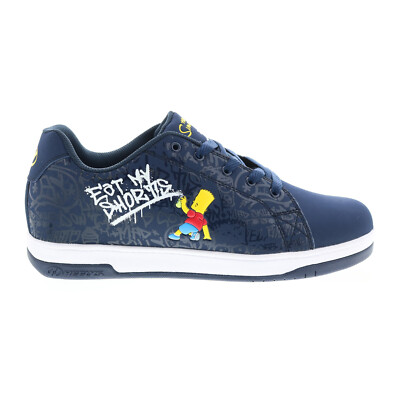 Heelys Split The Simpsons HES10396M Mens Blue Lifestyle Sneakers Shoes