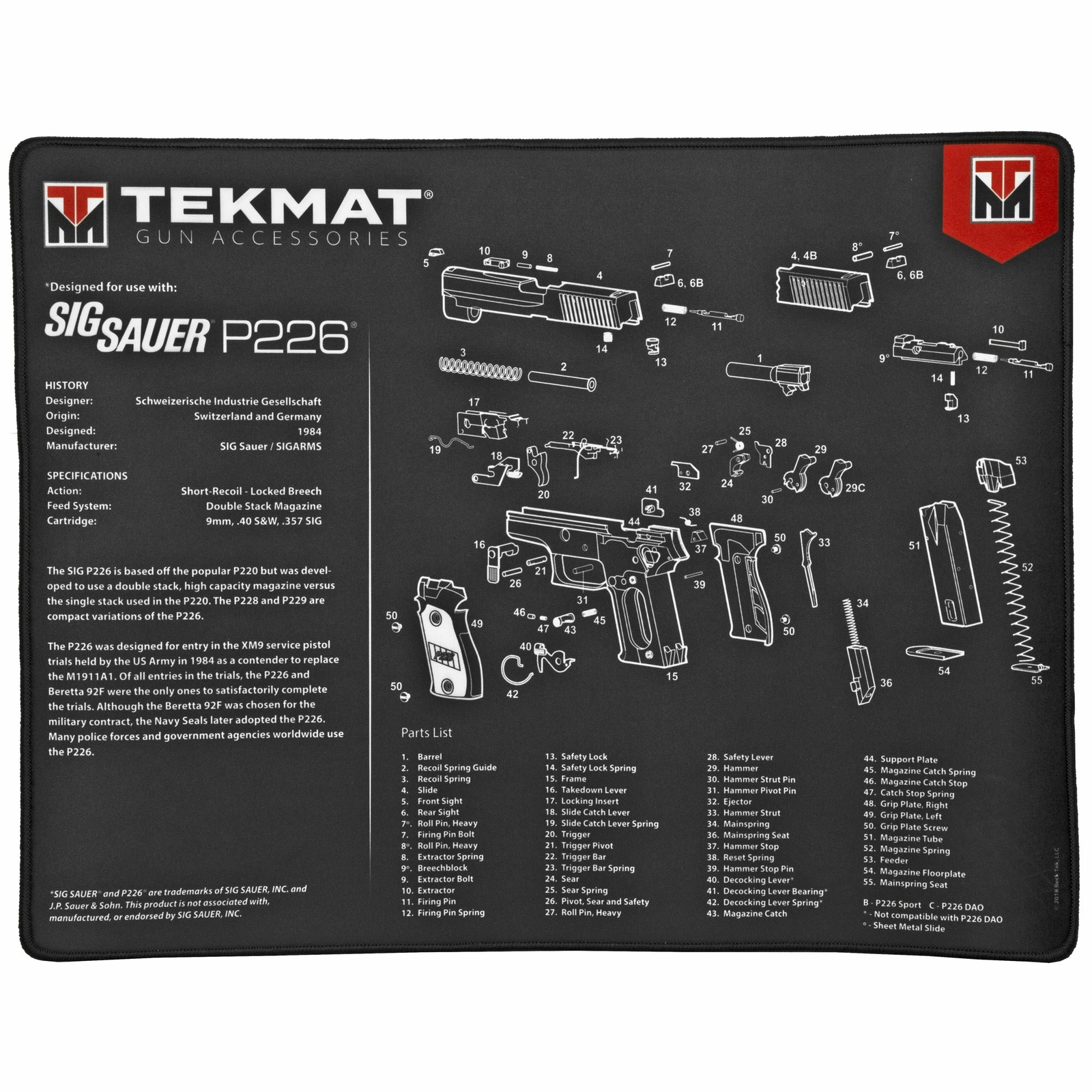Ultra Premium Gun Cleaning Mat 15