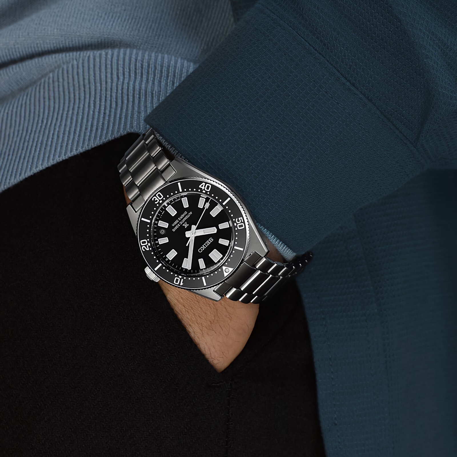 Pre-owned Seiko Prospex Sea Spb453j1 1965 Heritage Automatic Black Dial Diver Watch Japan