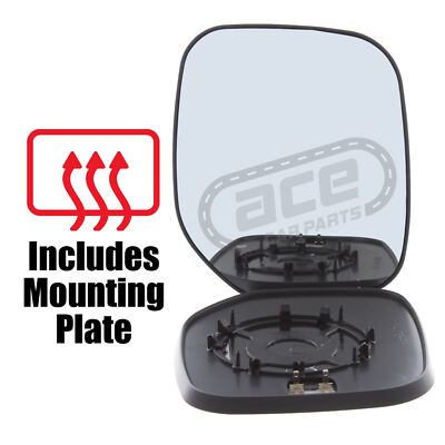 Citroen Berlingo Van 2008-2011 Heated Convex Wing Door Mirror Glass Drivers Side