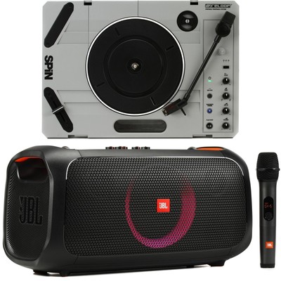 Reloop SPIN Portable DJ Turntable with BT Speaker