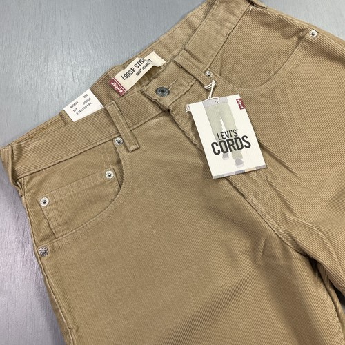 LEVI’S 569 loosestraight corduroy W34L30 Levi's Men's 569 Loose Straight Jeans Graphite Corduroy 30W