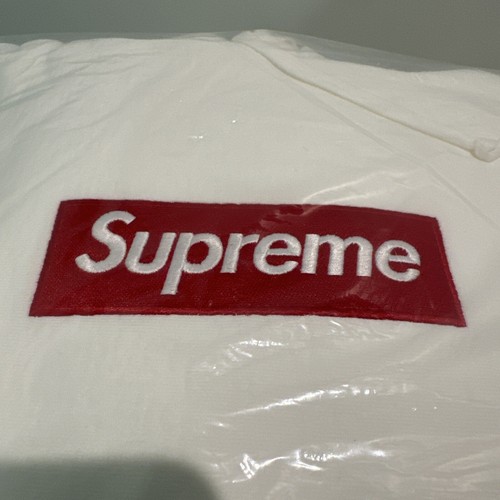 Pre-owned Supreme Box Logo Bogo Hooded Sweatshirt (fw21) White Size Medium M