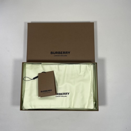 Pre-owned Burberry Nwb  Furley Men Rubber Slip On Slides Sandal Check Army Green 10 Us/43
