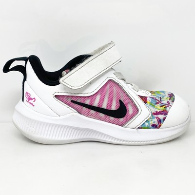 Белые кроссовки Nike Girls Downshifter 10 Fable CT5272-100, размер 5C