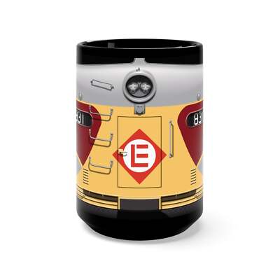 Erie Lackawanna Railroad E8A #831, Ceramic Coffee Mug