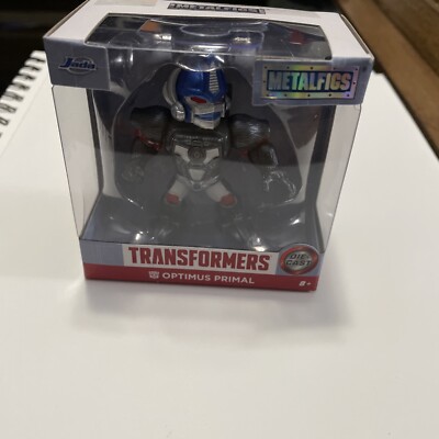 Jada METALFIGS Transformers Optimus Primal DieCast Miniature Figure New