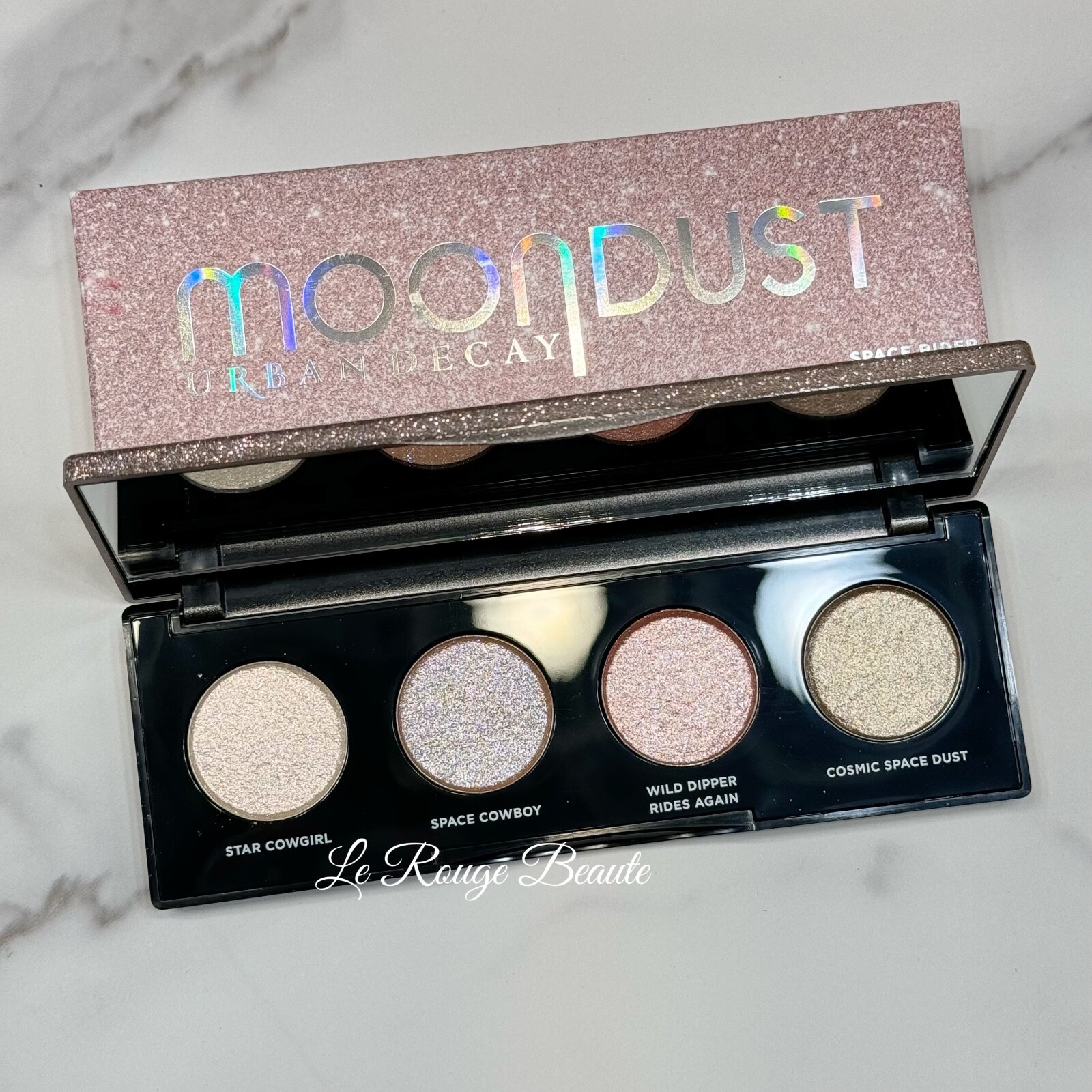 Urban Decay Moon Dust Space Rider パレット Urban Decay Space Rider Moondust Palette | Detailed Swatches