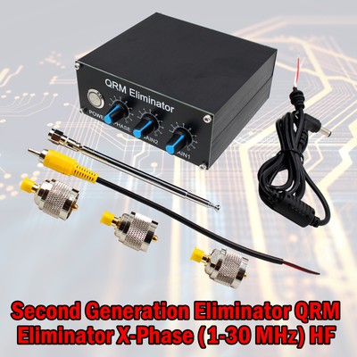 Second Generation Eliminator QRM Eliminator X-Phase (1-30 MHz) HF bands Box WR