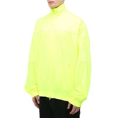Pre-owned Balenciaga Windbreaker Bomber In Yellow