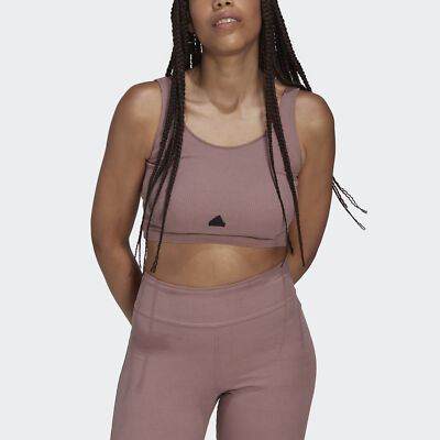 

Женские укороченные топы в рубчик adidas Originals