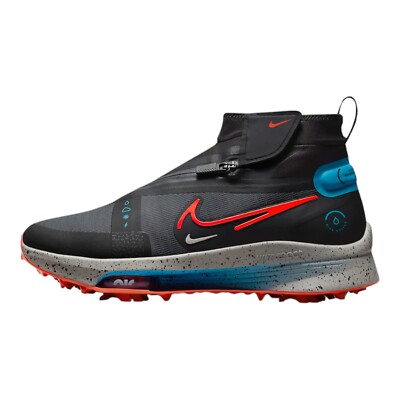 Nike Air Zoom Infinity Tour 2 Shield Black Red Golf Men's Shoes Multi Size