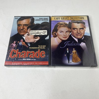 Indiscreet + Charade + North West DVD, 2001 New Dvd Lot 3 Cary Grant Collection