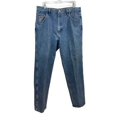 S Jeans Sz 38x32 Straight Leg Relaxed Fit  Work Thick Denim 