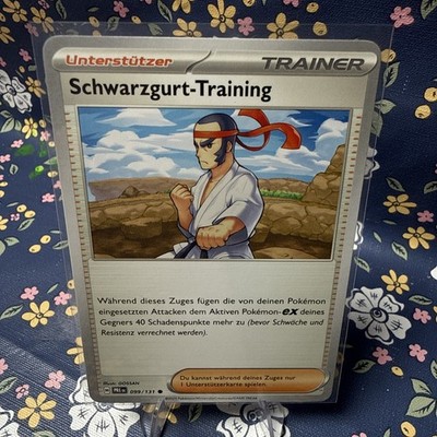 Pokémon Trainer Karte Schwarzgurt-Training 099/131 Normal | DE
