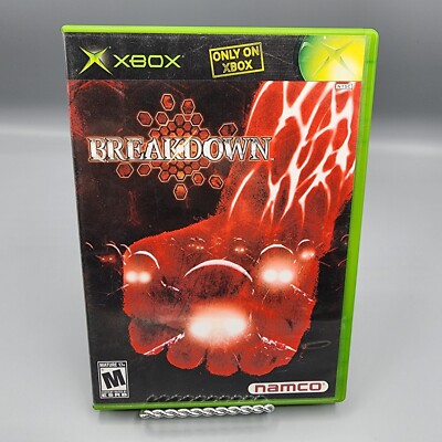 Breakdown (Original Microsoft Xbox, 2004) No Manual / Tested
