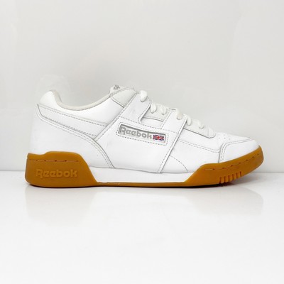 

Reebok Mens Workout Plus CN2126 Белая повседневная обувь Кроссовки Размер 8, Белый, Workout Plus