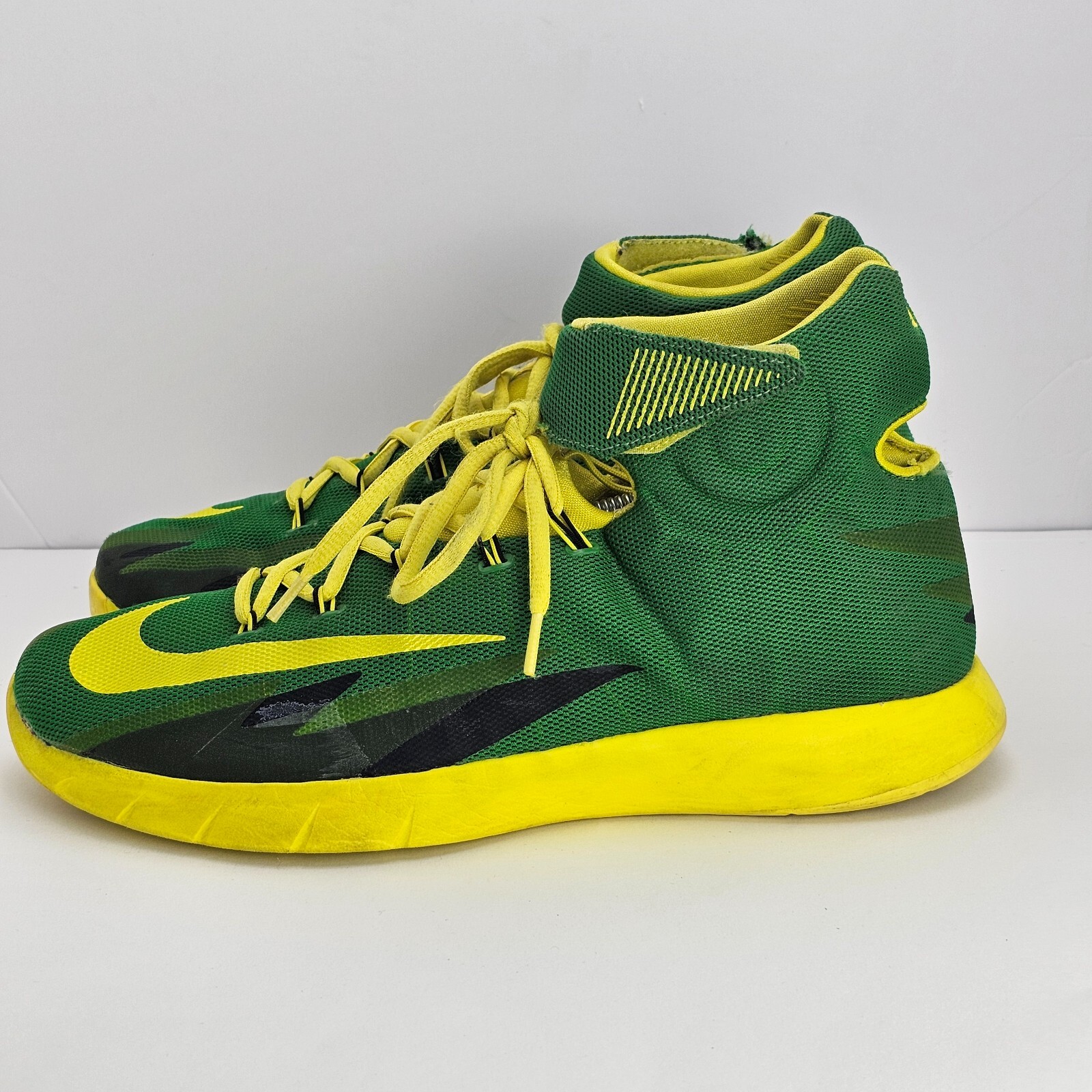 nike zoom green and yellow