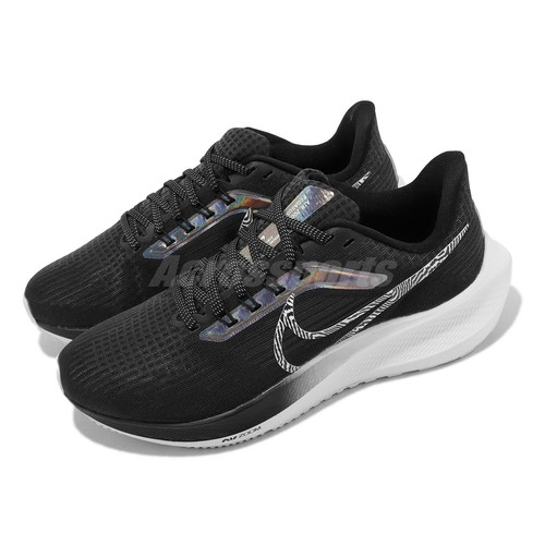 Женские кроссовки Nike Wmns Air Zoom Pegasus 39 PRM, черные, белые, унисекс, для бега DR9619-001