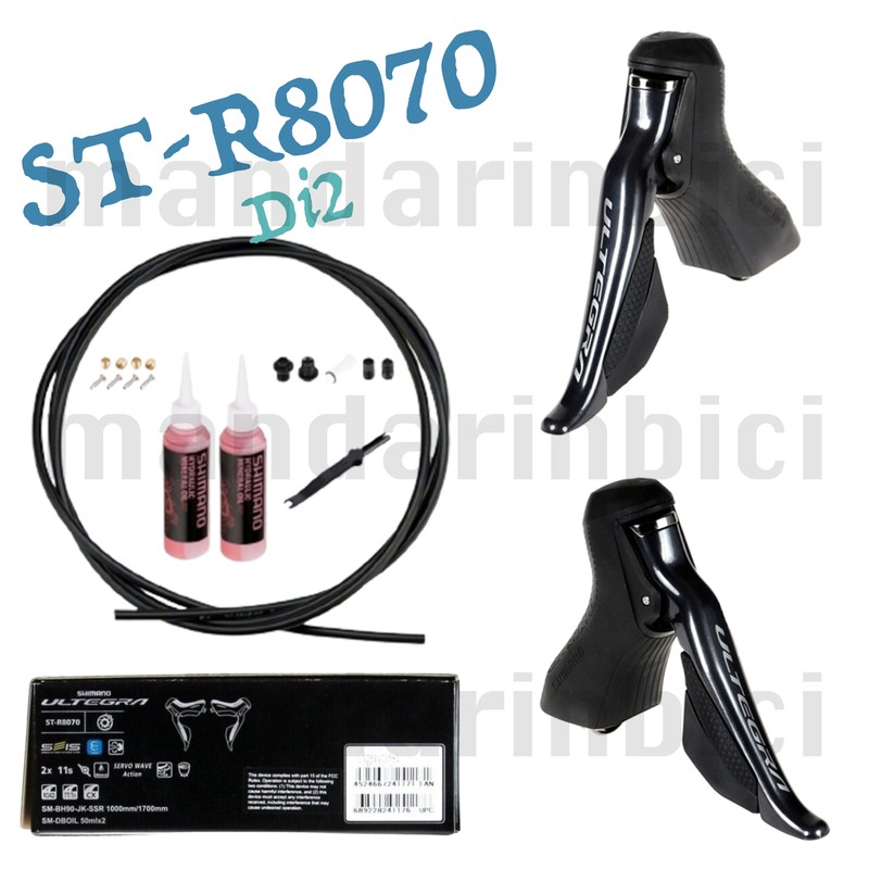 Shimano Ultegra ST-R8070 Di2 STI Hydraulic Brake/Shift Lever Set