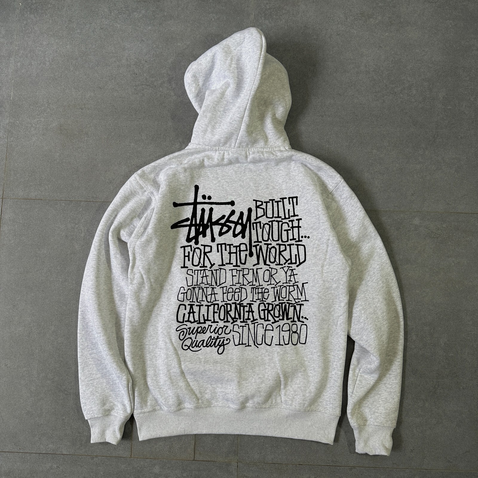 ★Stussy California Grown Hoodie Ash Heather★ $_57.JPG?set_id=880000500F