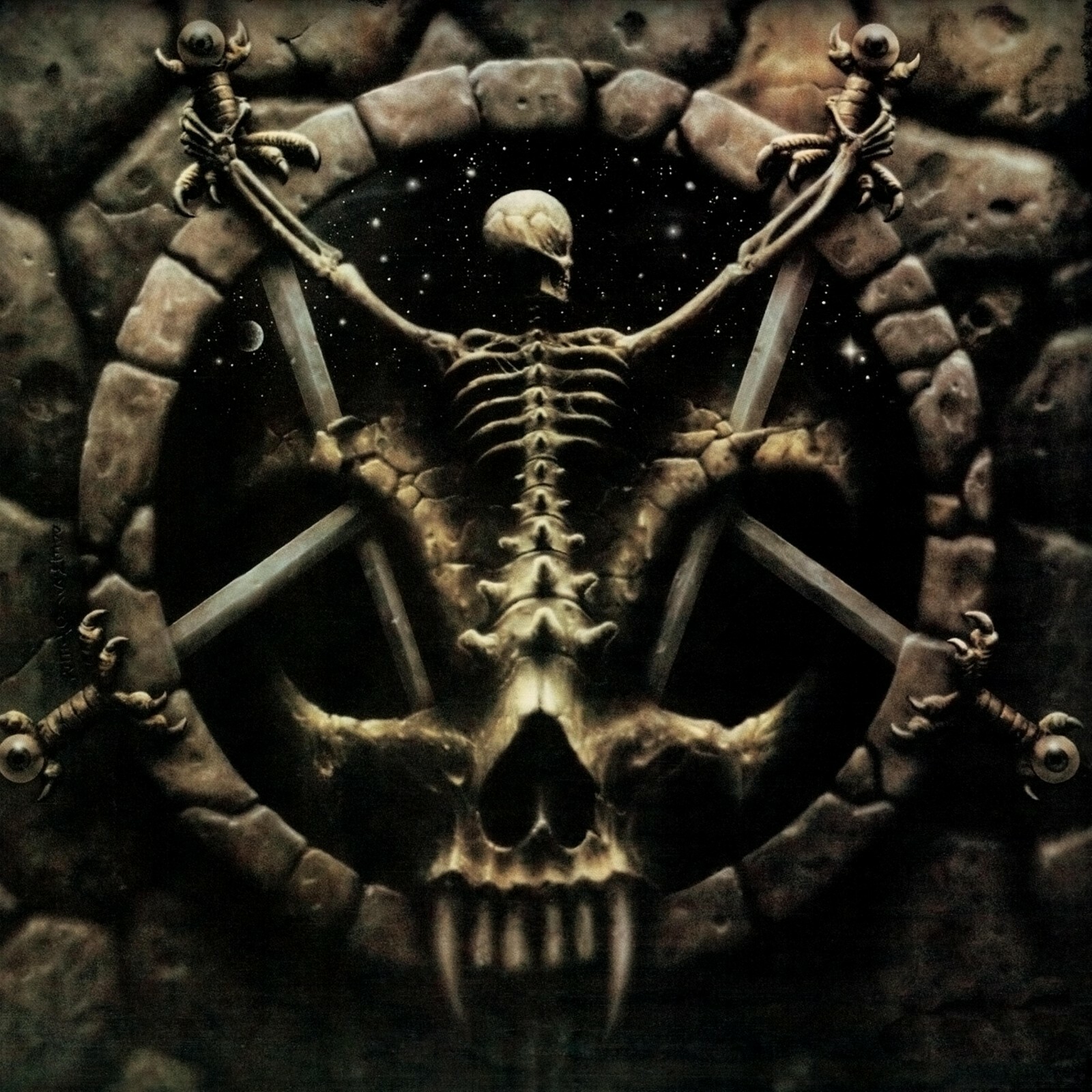 SLAYER Divine Intervention BANNER 2x2 Ft Fabric Poster