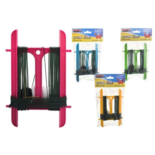 Crab Line Baited 7'' (Single) Assorted Colours
