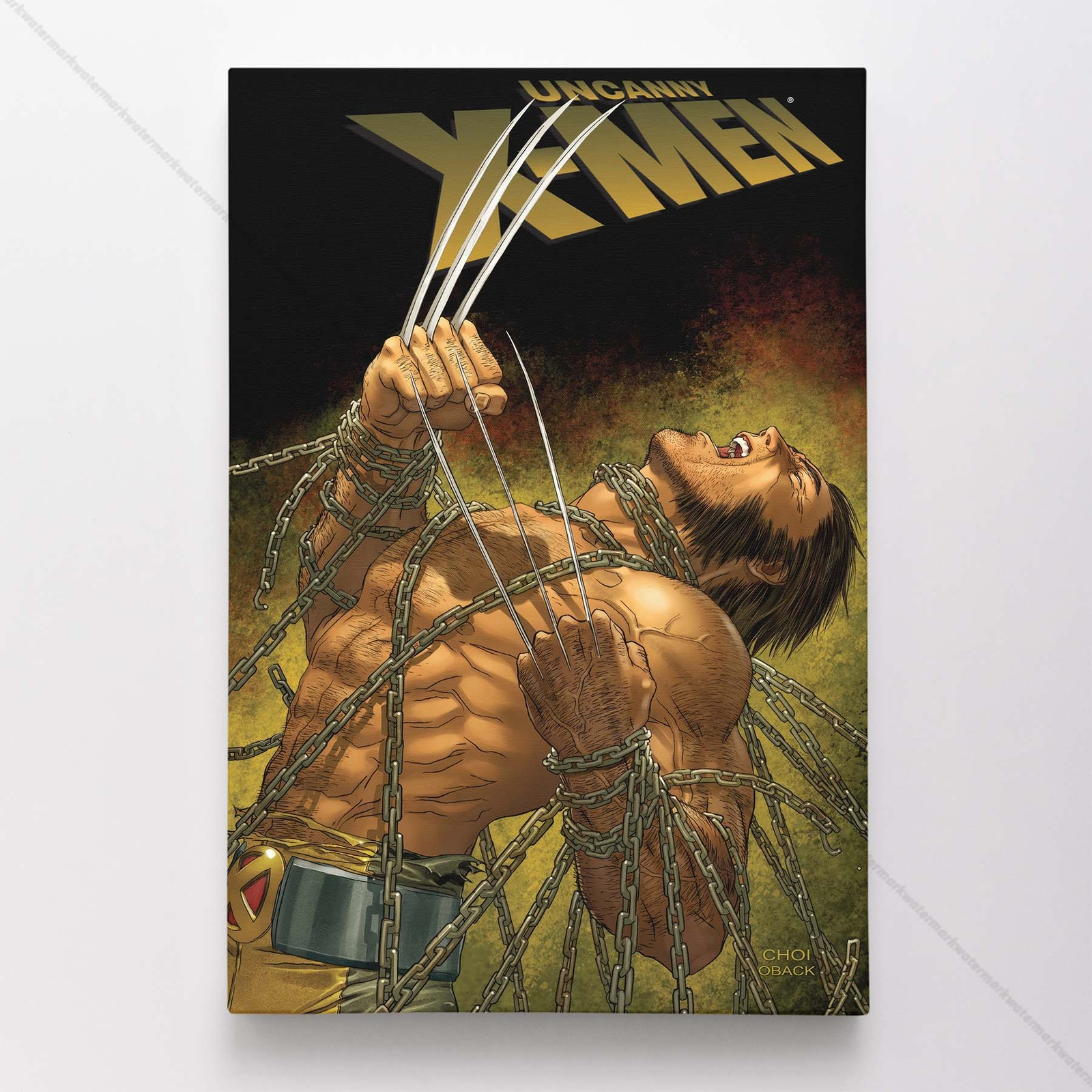Uncanny X-Men Poster Canvas Vol 1 #489 Xmen Marvel Comic Book Art Print