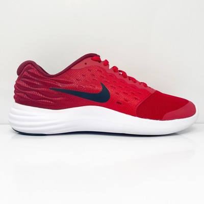 Nike Boys Lunarstelos 844969-601 Красные кроссовки для бега Размер 7 Y