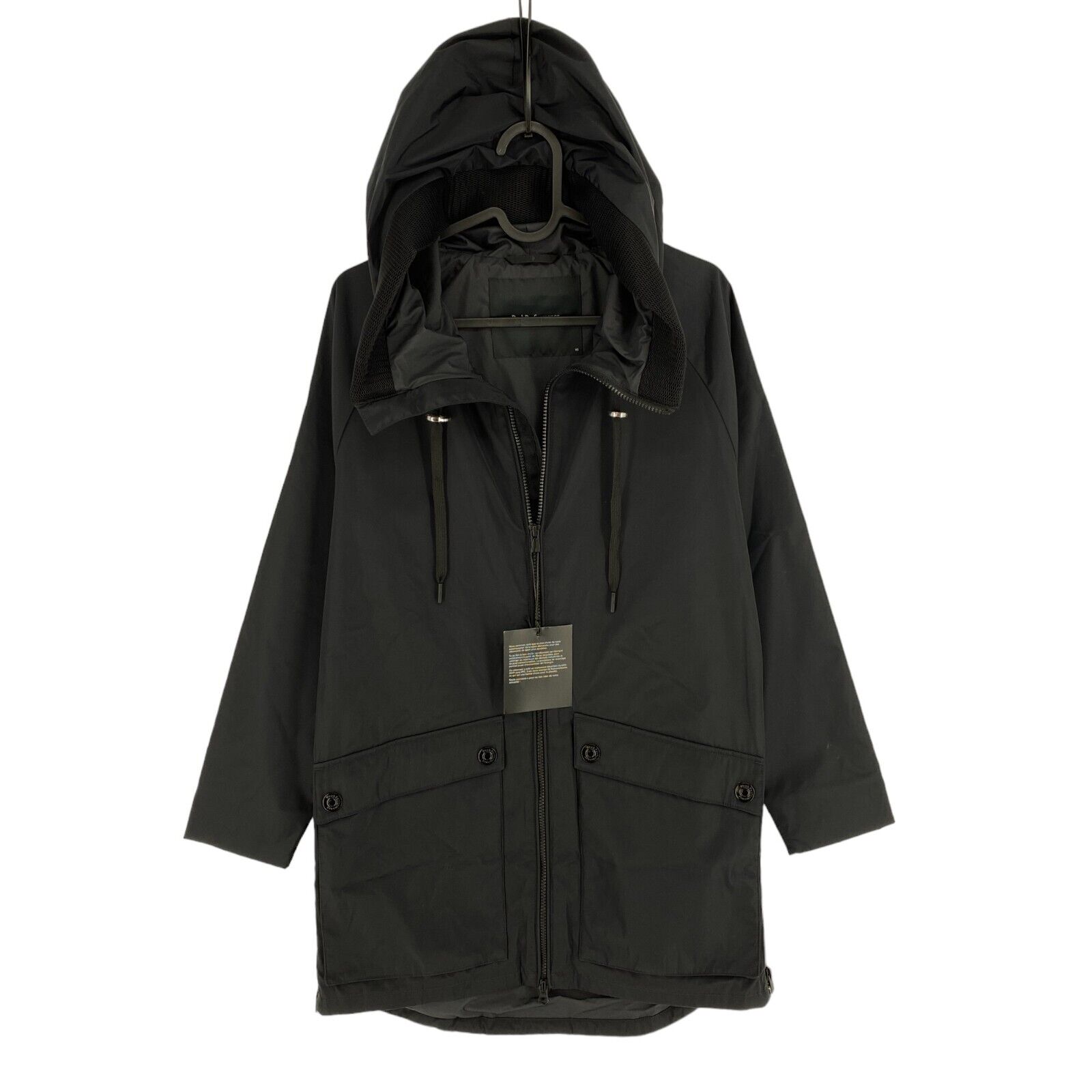 Peak Performance Black Unified Hooded HIPE Parka Jacket Coat Peak Performance Black Unified Hooded HIPE Parka Jacket Coat