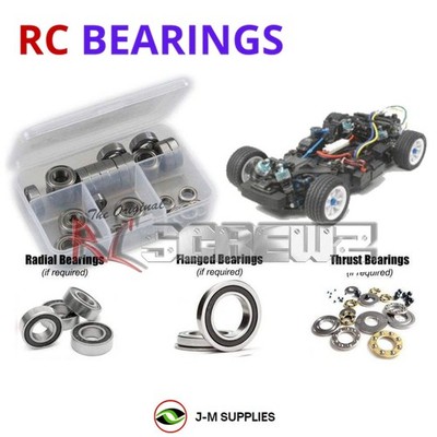 RCScrewZ Rubber Shielded Bearings tam144r for Tamiya M-06 PRO RWD (58460) | SET
