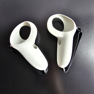 Controller Grips Compatible with Meta Oculus Quest 3 Silicone Covers Adjustable