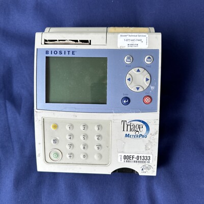 BIOSITE TRIAGE METER PRO Chemistry Analyzer Unit Only