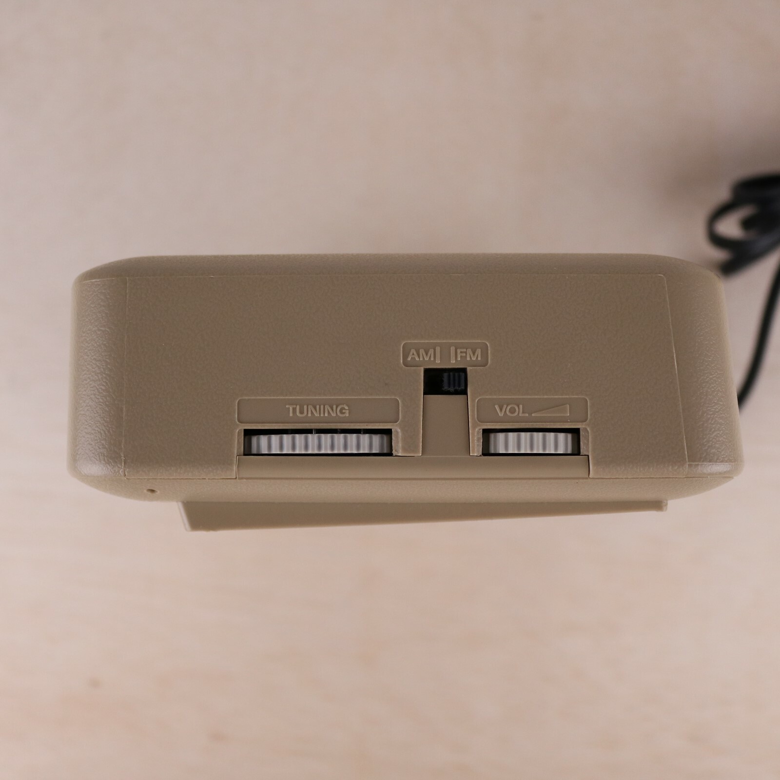 Sony Dream Machine FM/AM Digital Alarm Clock Radio ICF-C240 Tan * Fully Working