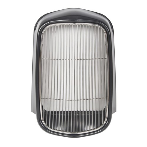 For 1932 Ford Steel Front Grille Shell+Stainless Insert Grill Without Crank Hole