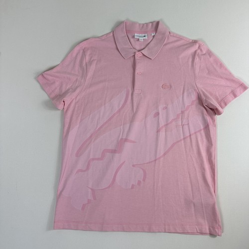 LACOSTE France製 Cotton Kanoko Polo sz4 Men's Lacoste Made in France Classic Fit Organic Cotton Polo