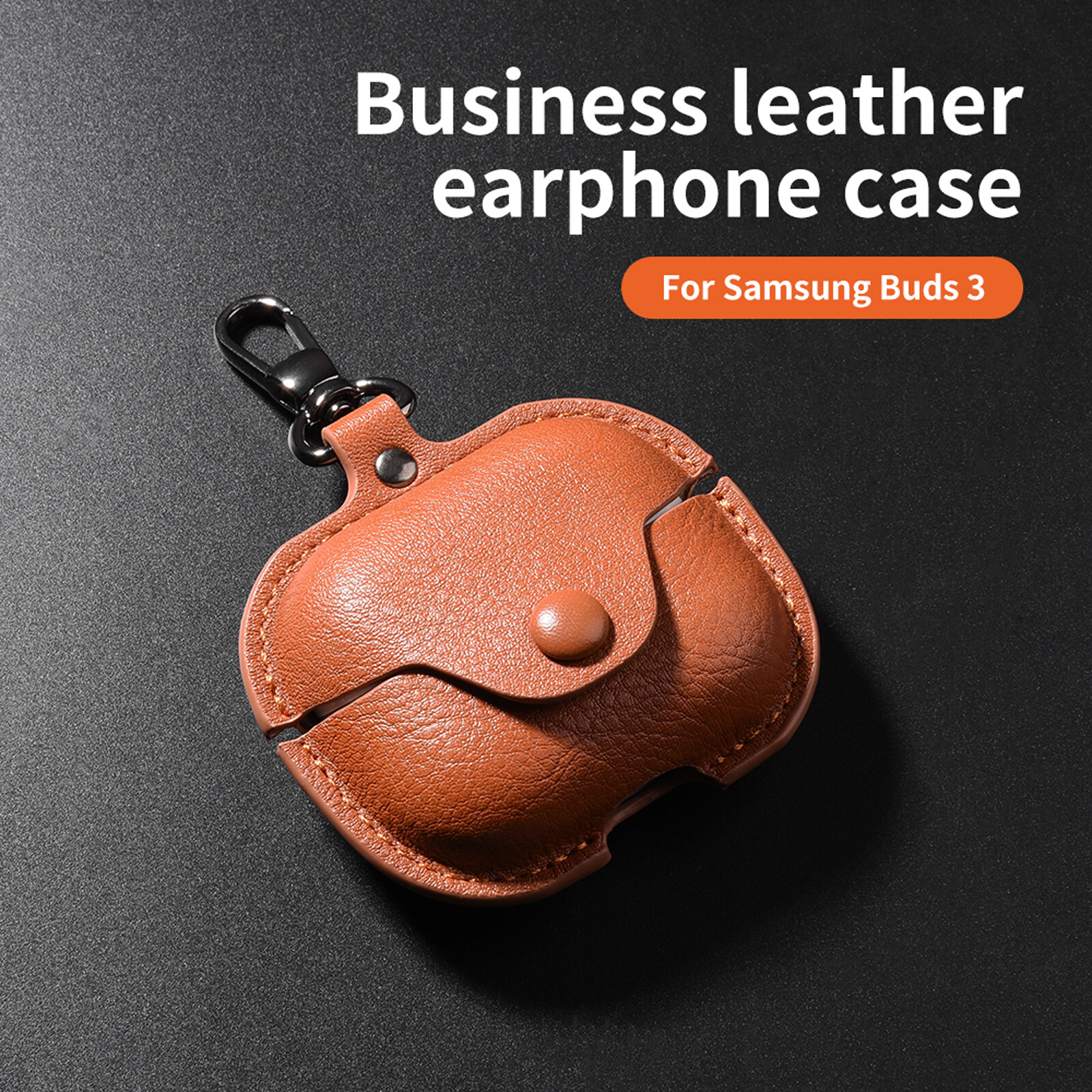 For Samsung Galaxy Buds 3 Pro/2 Pro/Buds FE/Live Luxury Leather