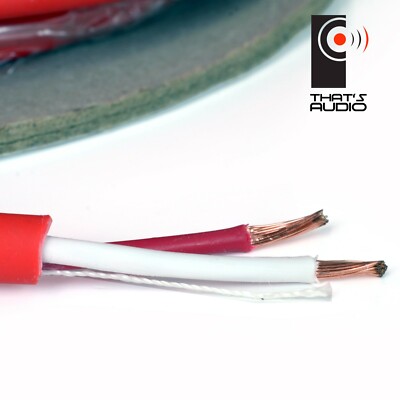 2-Core Speaker Cable (LSZH LSOH) for Internal Cavity Walls 30/0.24mm - per metre