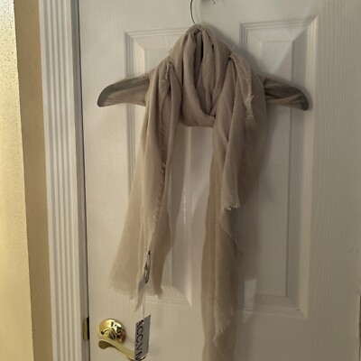 NWT Vero Moda Women Sheer Tan Scarf One Size