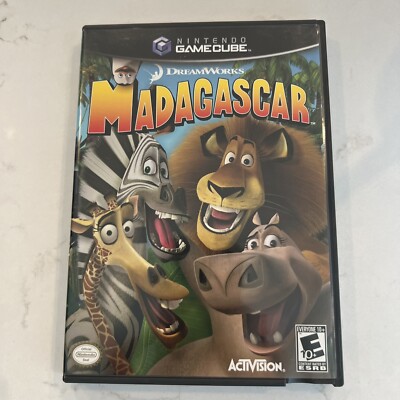 Madagascar - 2001 Nintendo Gamecube Complete with Manual